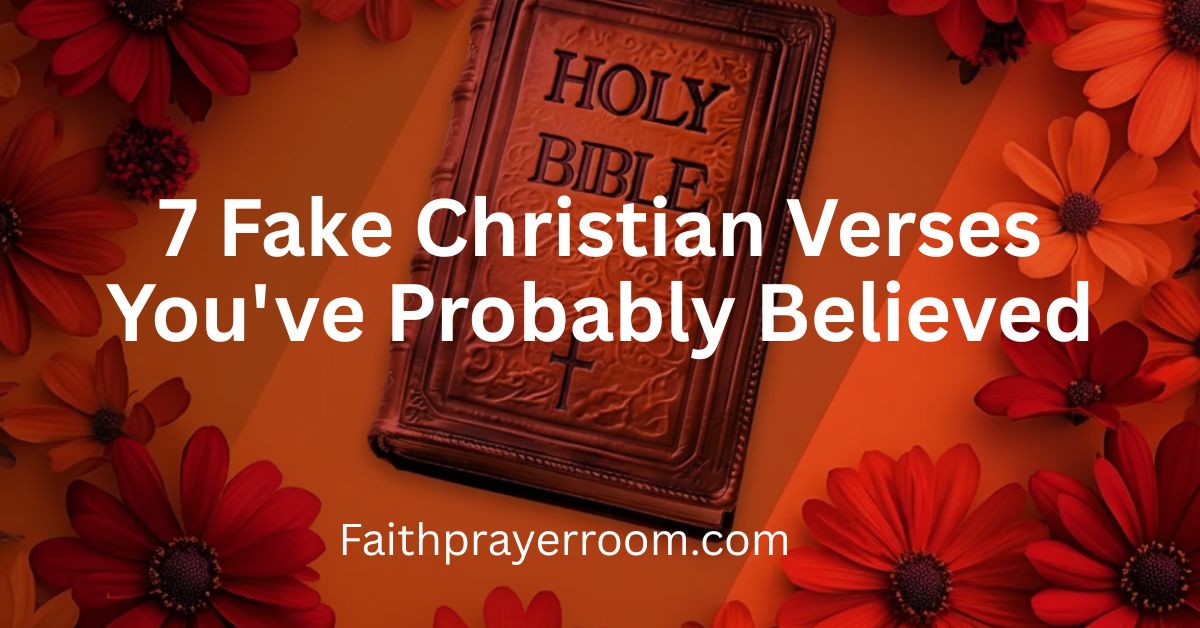 7 Fake Christian Verses You've Probably Believed
