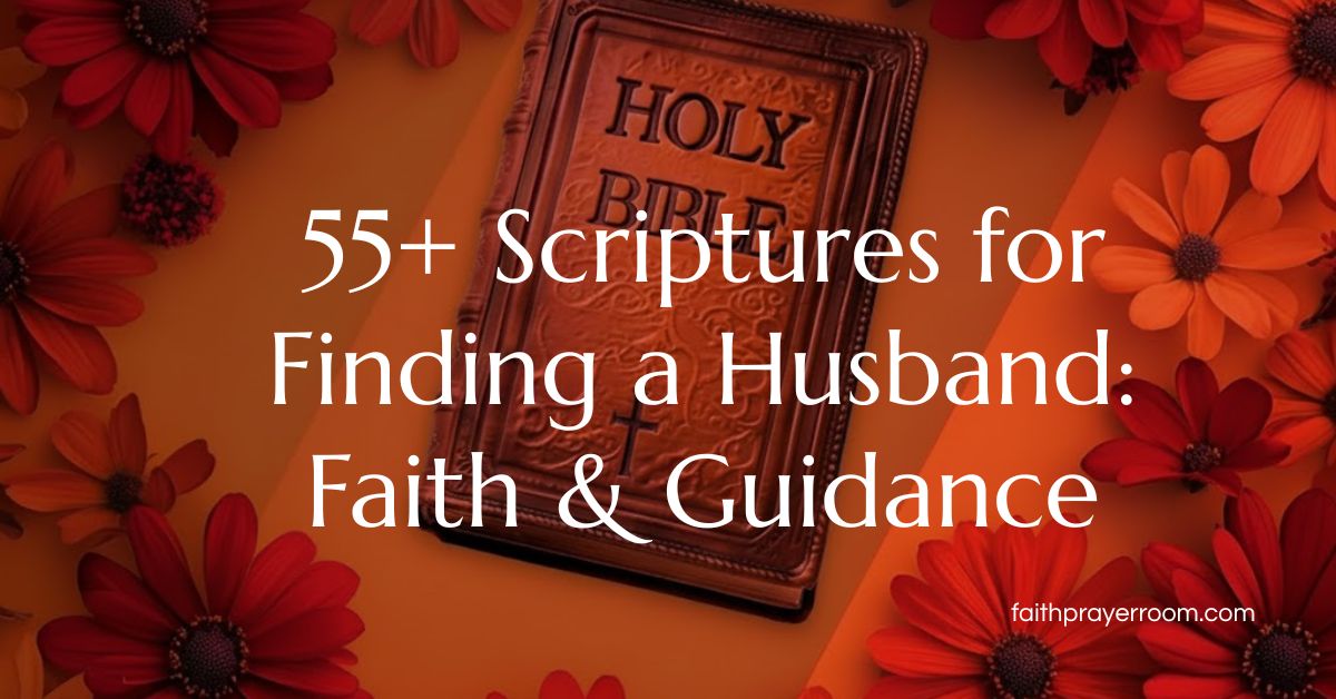 55+ Scriptures for Finding a Husband: Faith & Guidance